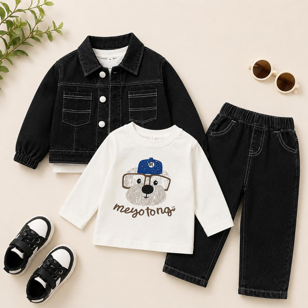 Urban Explorer 3-Piece Denim Set