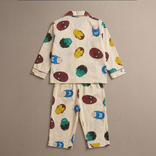 Marvel Avengers Heroes Kids' Night Suit