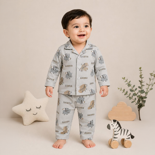 Zebra Dreams Night Suit