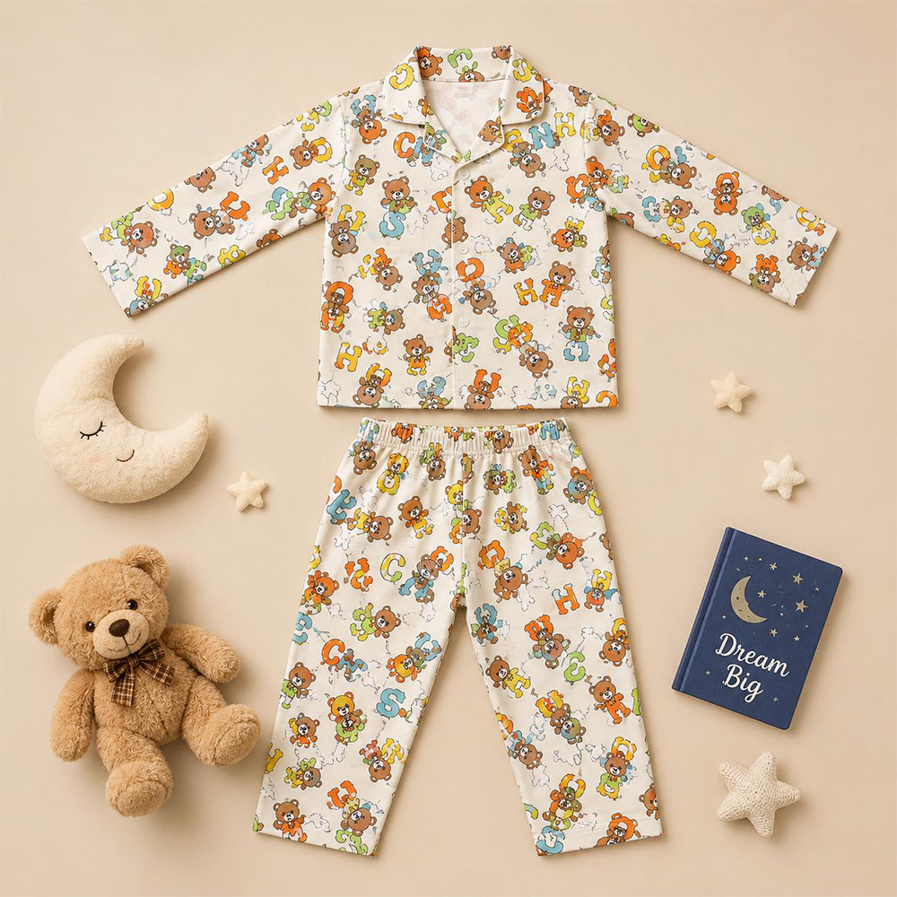 Teddy Dreams Night Suit Set