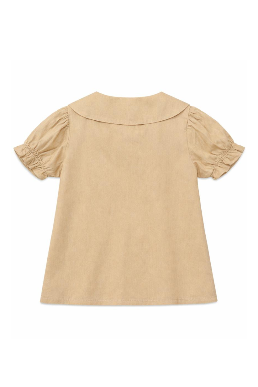 Beige classic top