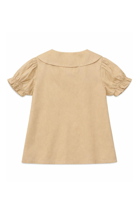 Beige classic top