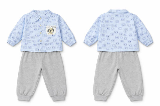 Cute puppy coord set