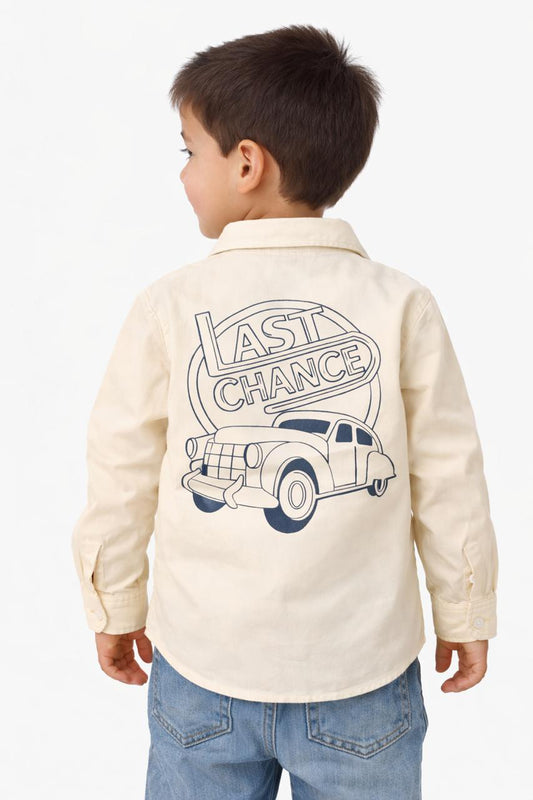 Little Rider Cream Shirt