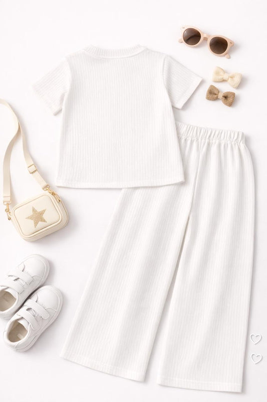 Ivory Bloom Co-ord Set