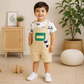 Panda Pals Dungaree Set