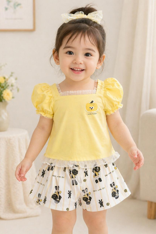 Sunny Pumpkin Co-ord Set