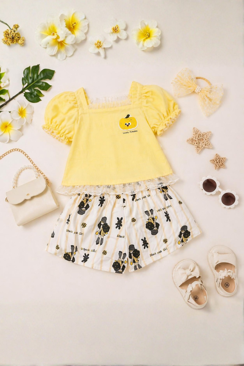 Sunny Pumpkin Co-ord Set