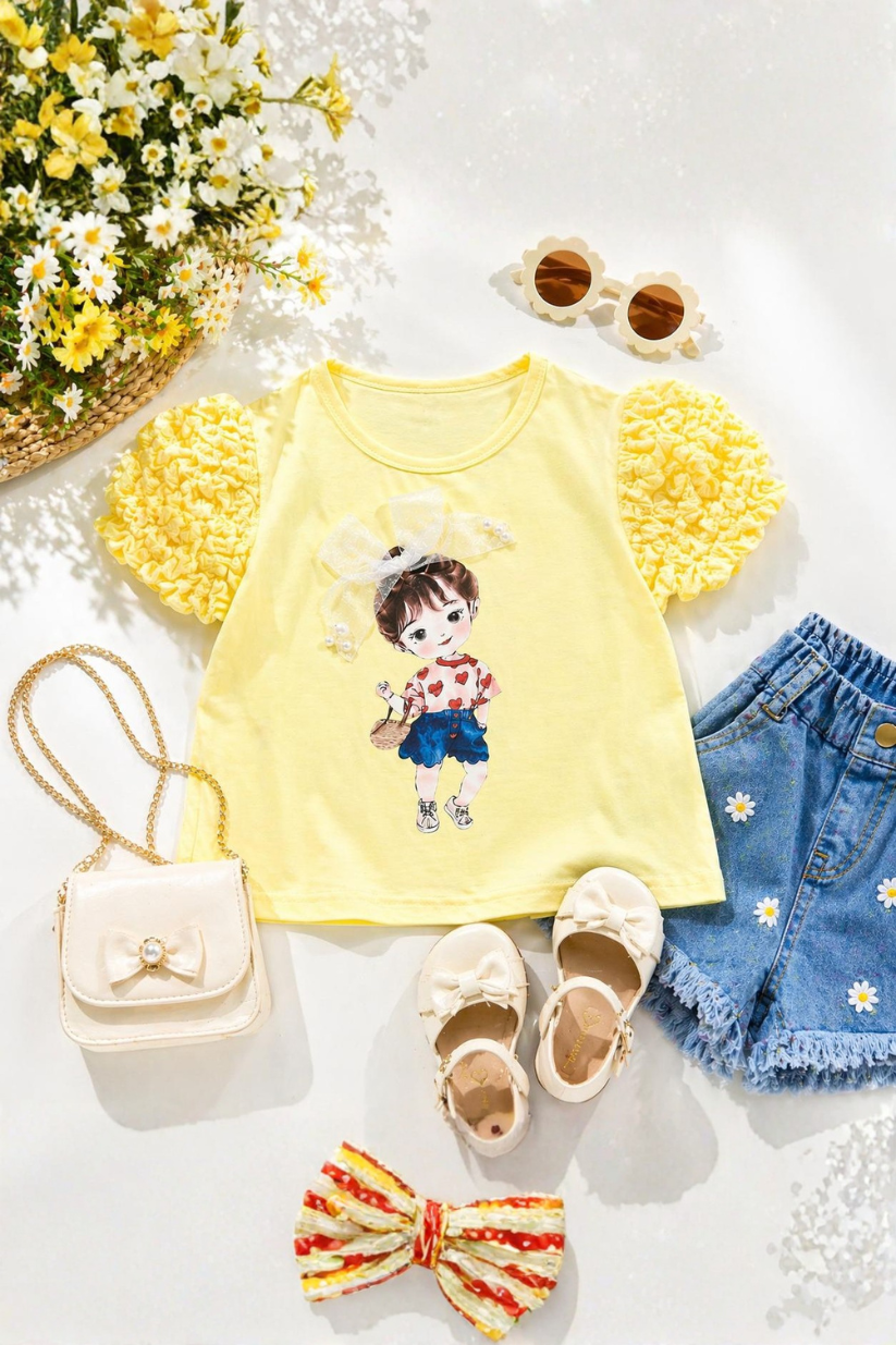 Butter bloom Top