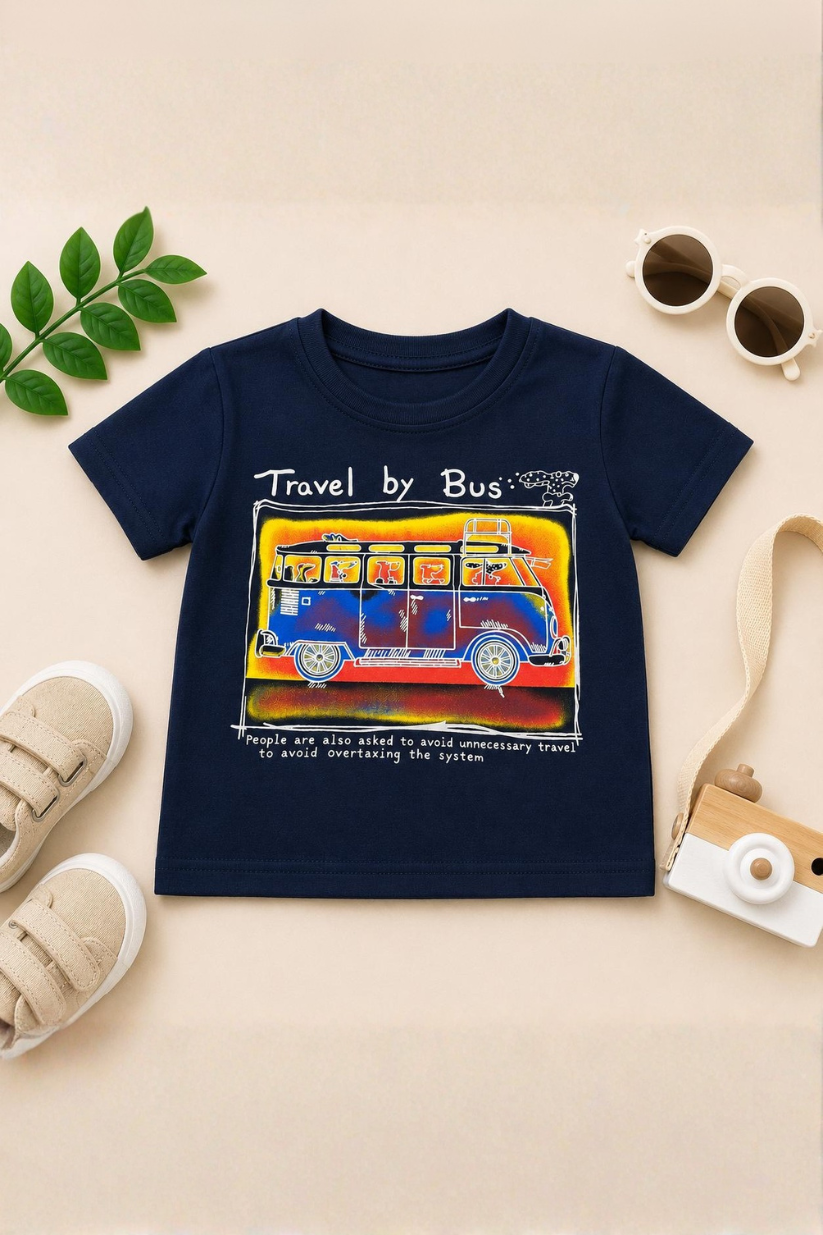 Travel Bus Graphic Tee