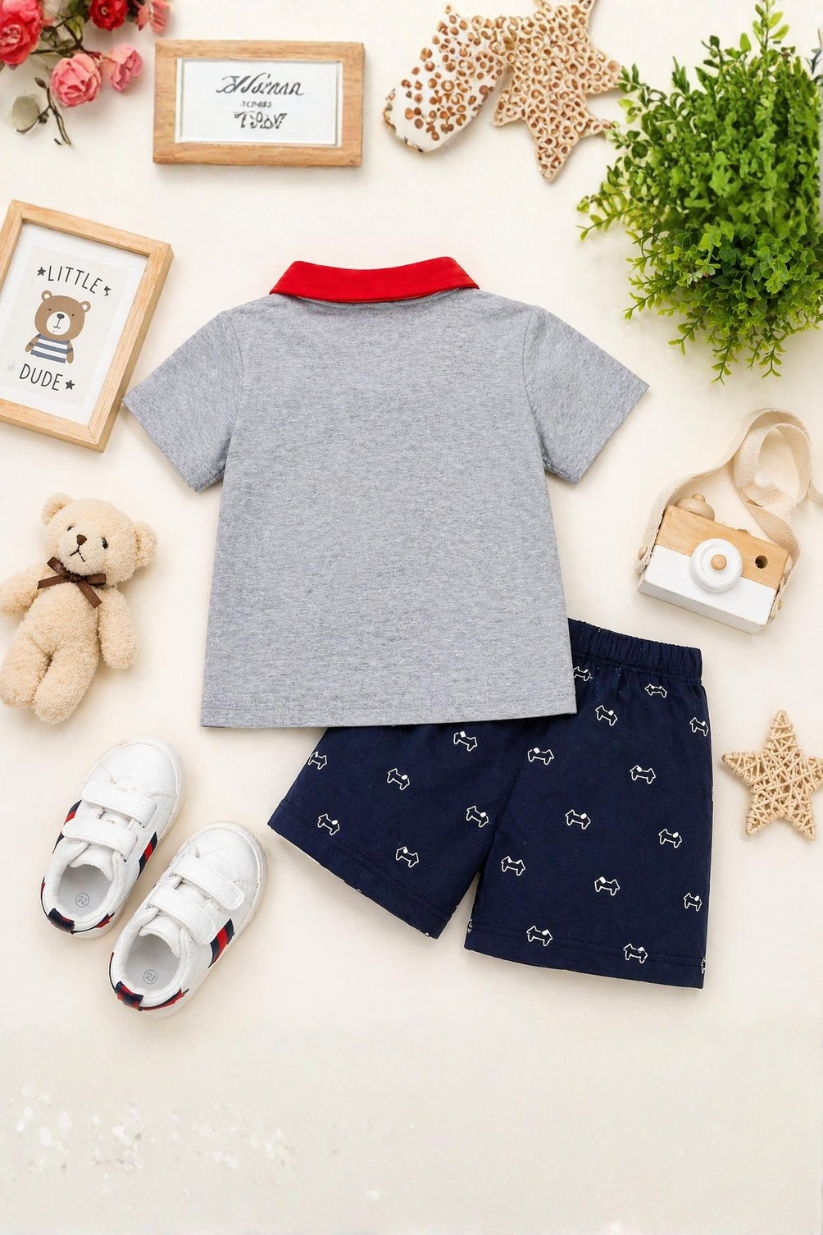Little Buddy Polo Co-ord Set