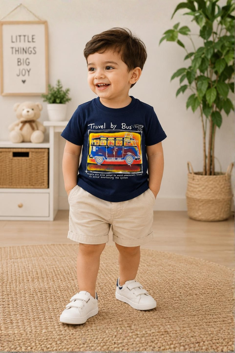 Travel Bus Graphic Tee