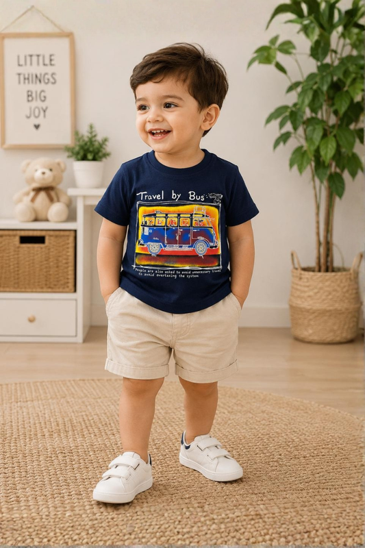 Travel Bus Graphic Tee
