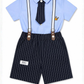 Little Gentleman Suspender Set