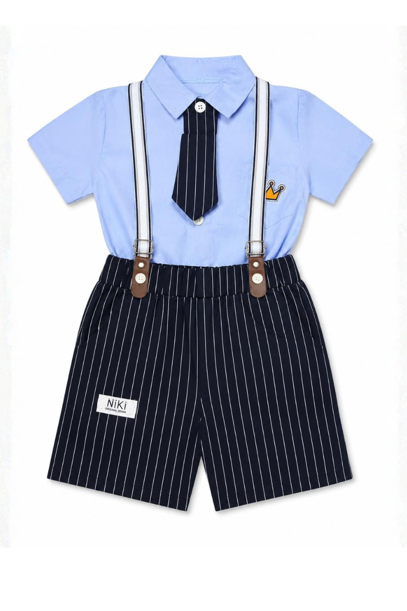 Little Gentleman Suspender Set