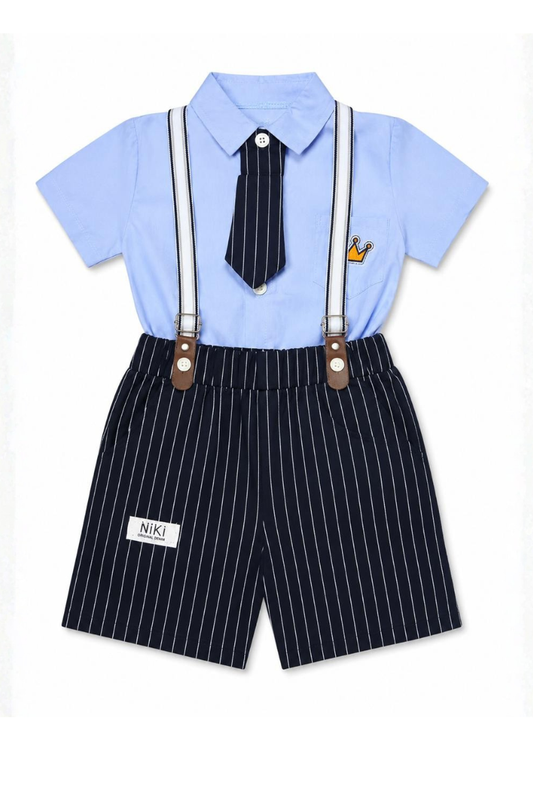 Little Gentleman Suspender Set