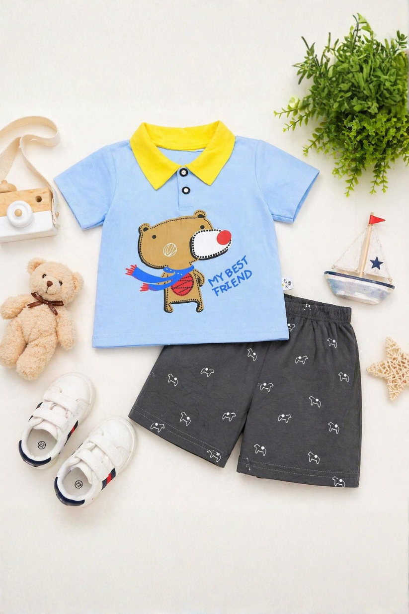 Little Buddy Polo Co-ord Set