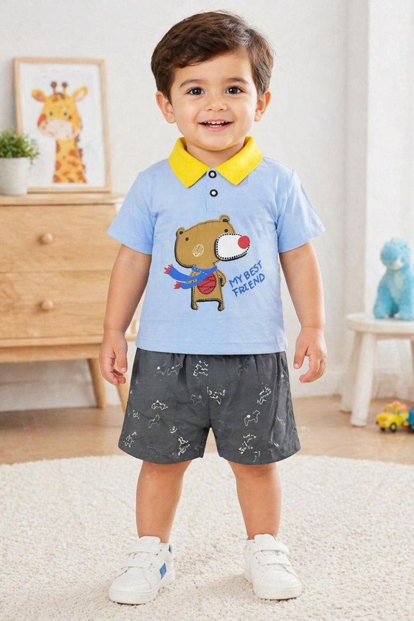 Little Buddy Polo Co-ord Set