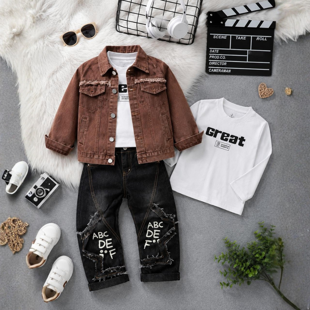 Urban Explorer 3-Piece Denim Set