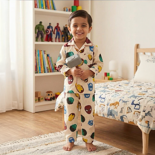 Marvel Avengers Heroes Kids' Night Suit