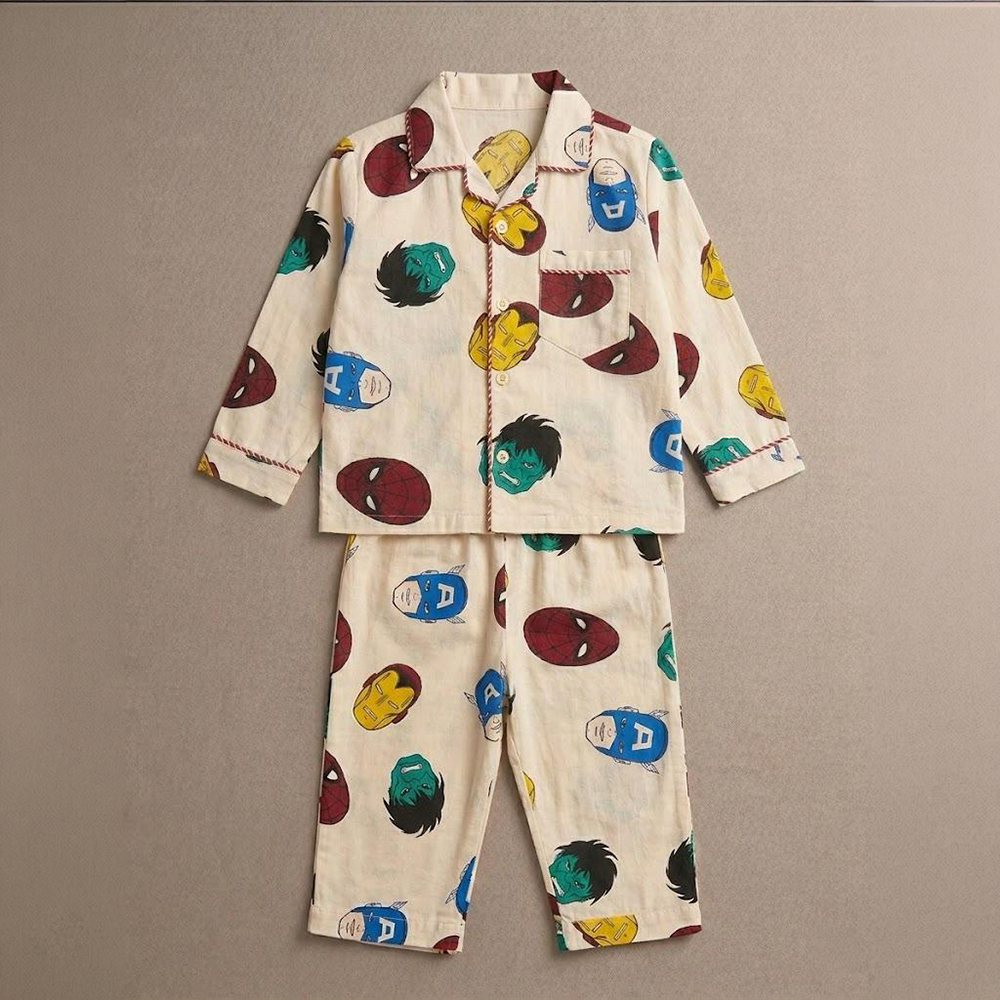 Marvel Avengers Heroes Kids' Night Suit