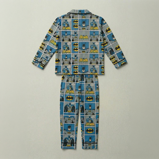 Comics Batman Kids Full-Sleeve Night Suit