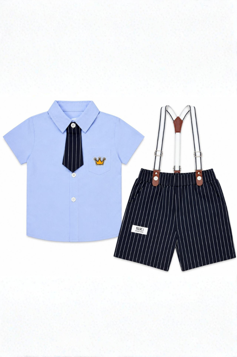 Little Gentleman Suspender Set