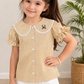 Beige classic top
