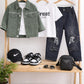 Kids Denim 3-Piece Set (Jacket + Full-Sleeve T-Shirt + Jeans)
