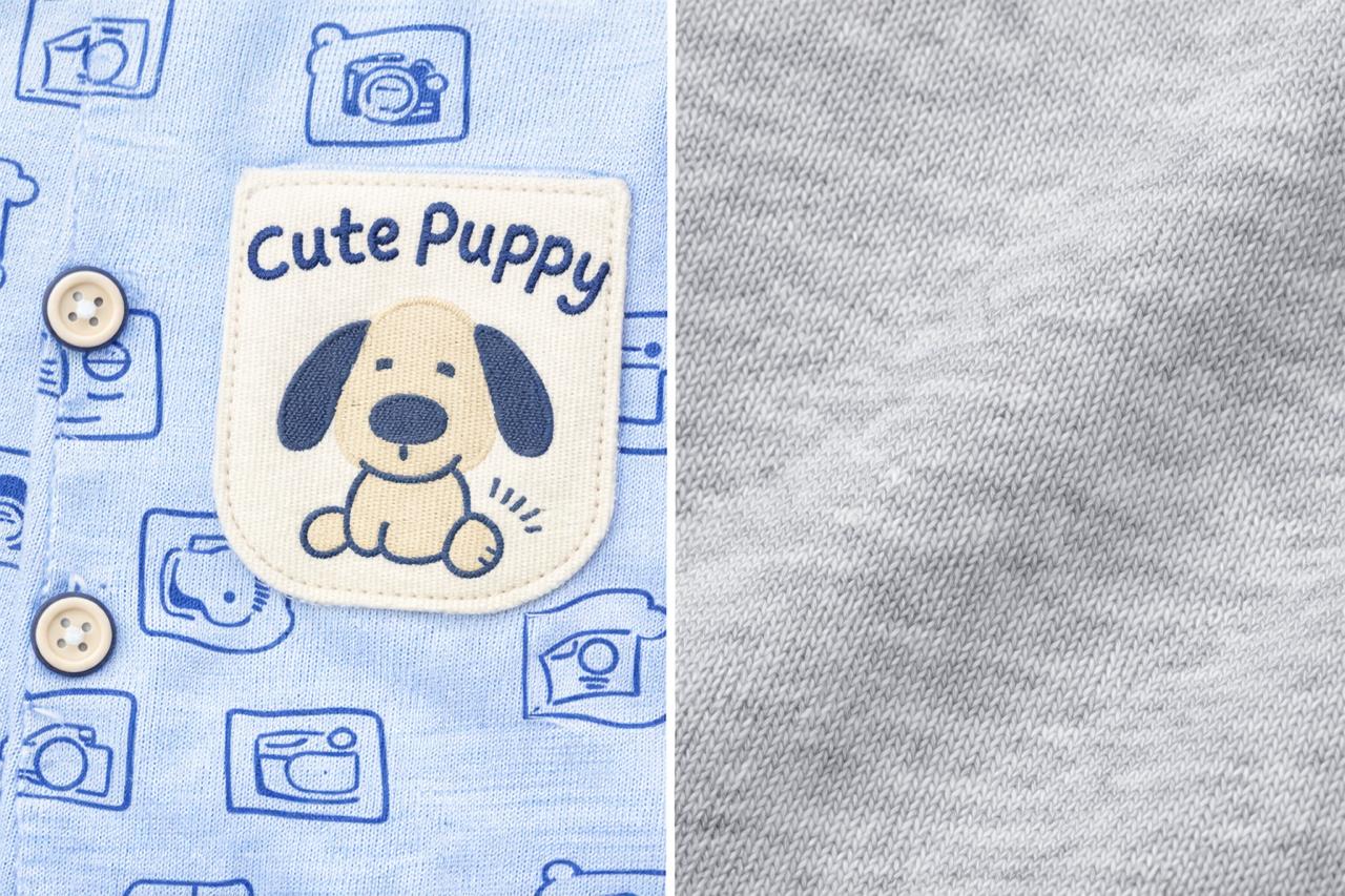 Cute puppy coord set
