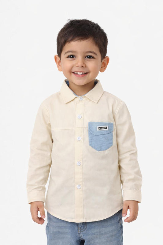 Little Rider Cream Shirt