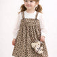 Leopard Print Dress with Cute Mini Bag