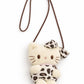 Leopard Print Dress with Cute Mini Bag