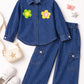 Denim Daisy Co-ord Set