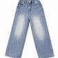 Tiny trend straight fit denim jeans