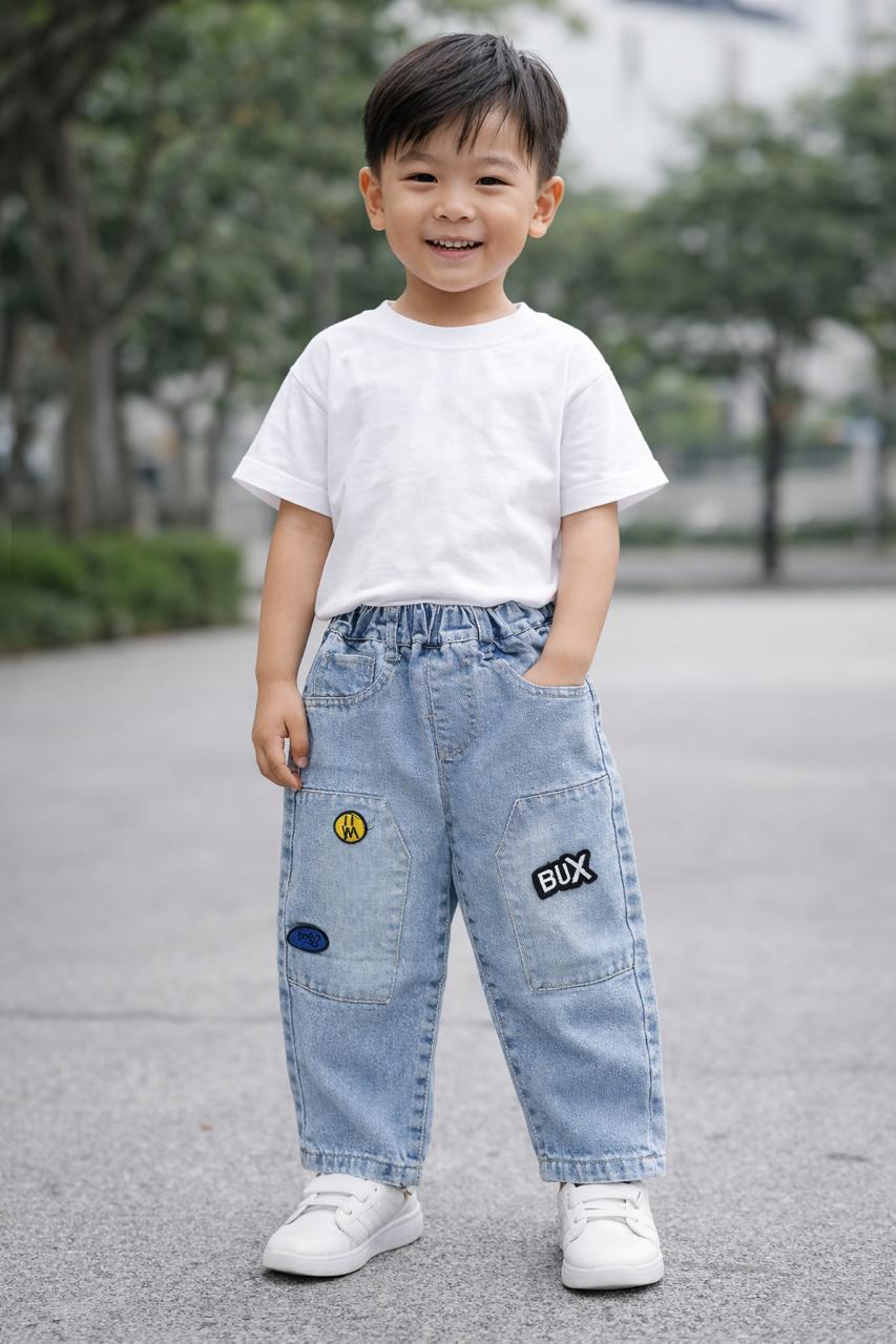 Little street patch denim