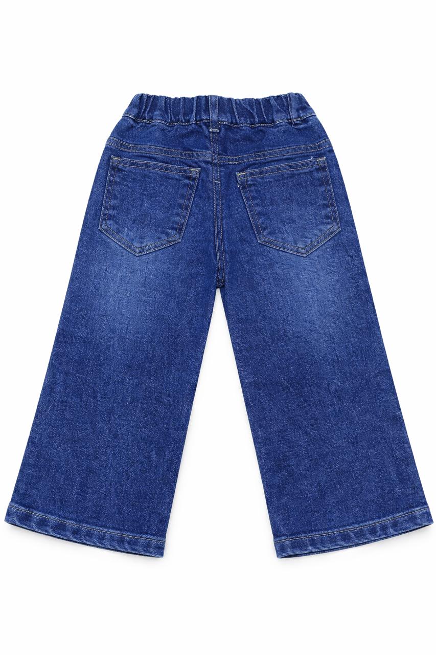 Girls Rhinestone Details Denim Jeans