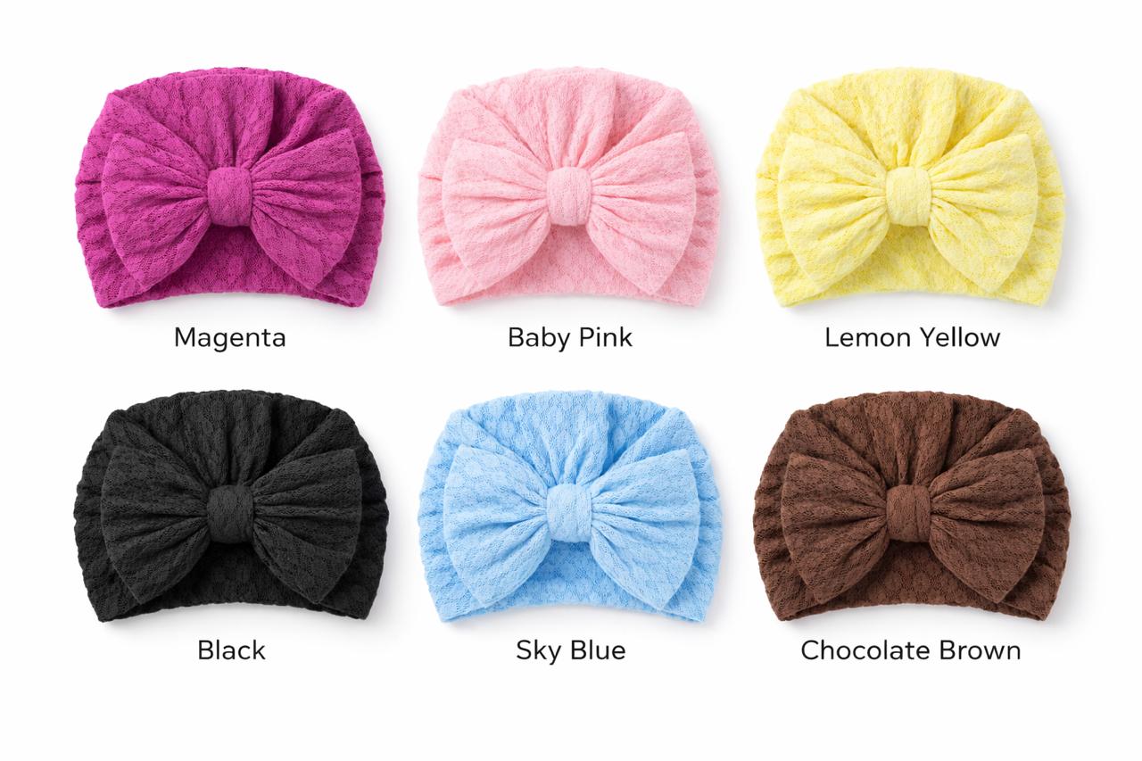 Little Princess Lace Bow Turban