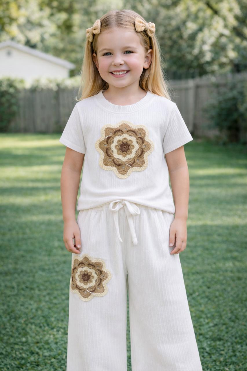 Ivory Bloom Co-ord Set